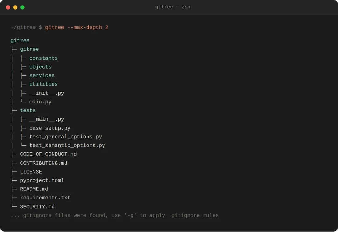 gitree preview
